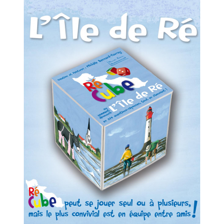 Le jeu de cartes Ré Cube sur l'Ile de Ré