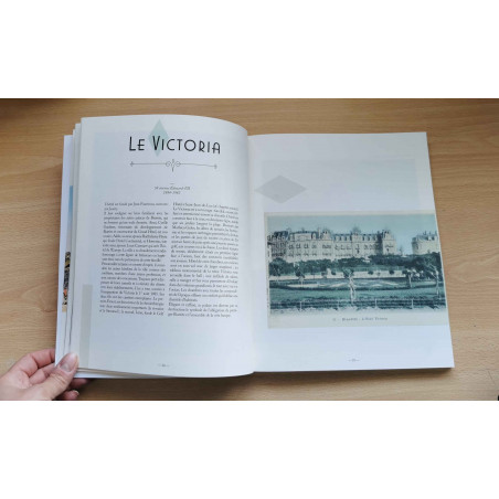 intérieur du livre Les palaces basques aux éditions Arteaz