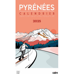 Calendrier Pyrénées 2025 de JOBOMART - 9791070064092